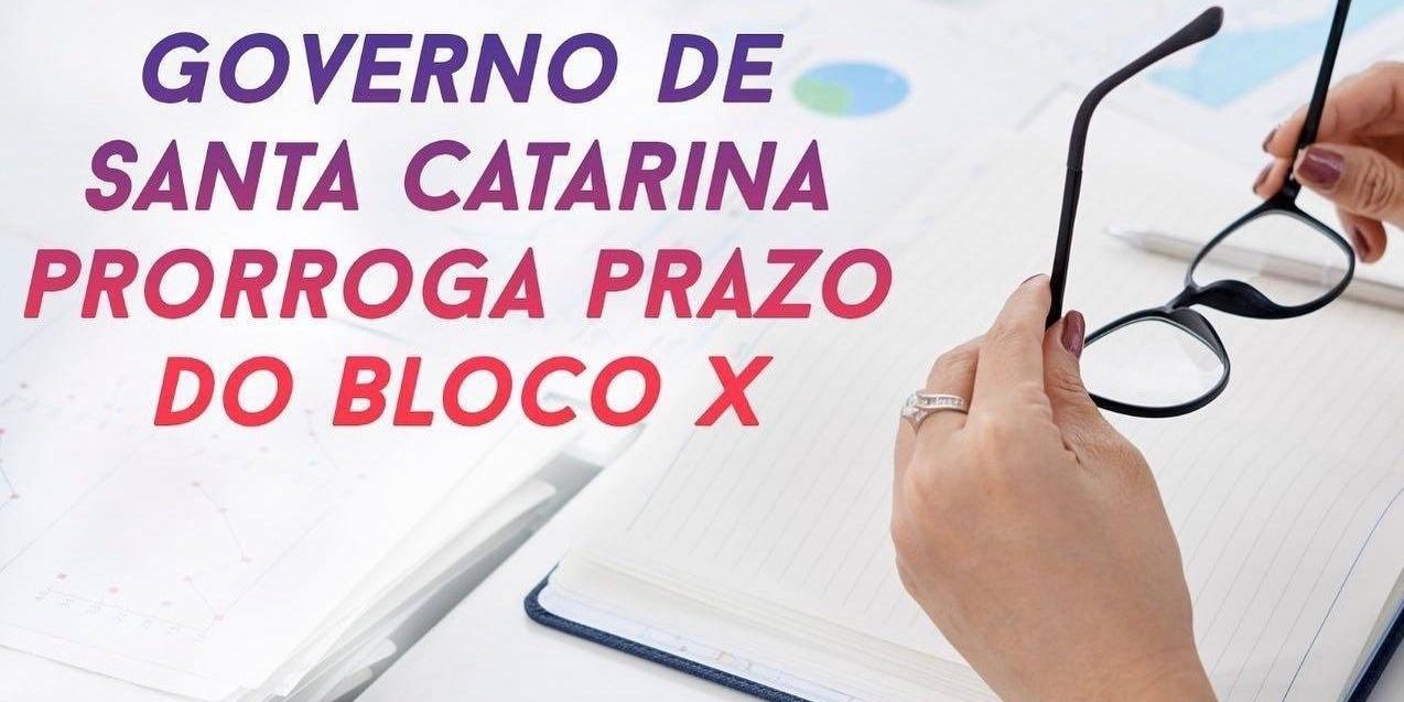 BLOCO X PRORROGAÇÃO